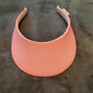 WOMEN'S OPEN BACK SUN VISOR - PINK - OS - NEW